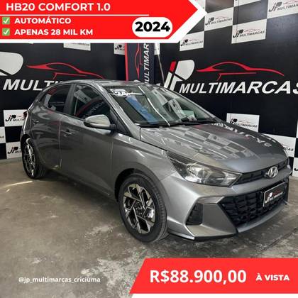HYUNDAI HB20 1.0 TGDI FLEX COMFORT AUTOMÁTICO